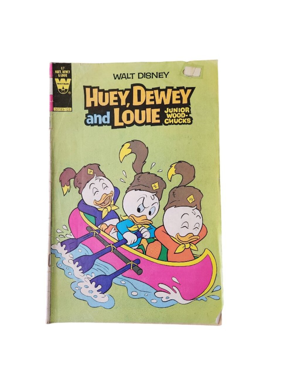Whitman Disney Huey Dewey And Louie #67 Comic Book Collector Bagged Boarded